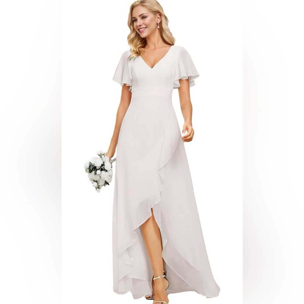 White Formal Dress